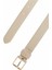 Kadın Monogram Detaylı 2.5 Kemer - Krem 3