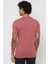Erkek Logo Baskılı Kısa Kol T-Shirt - A. Pembe 2