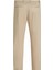Erkek Regular Fit Bilek Boy Teknik Kumaş Pantolon - Bej 2