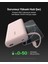 Boostcharge Powerbank, 20K Entegre Kablolu Taşınabilir Güç Kaynağı, 30 W Güç Iletimli Hızlı Şarj, Usb-C, Pembe 3