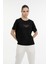 WL NOVA 11CT2009 3PR Siyah Kadın Kısa Kol T-Shirt 1