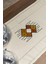 Magic Rug El Baskısı %100 Organik Dokuma Kumaş Runner ve Kırlent Kılıfı Seti 4