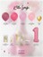1 Yaş Balonu Doğum Günü Balon Zinciri Pastel Pembe Parti Seti 2