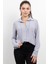 Nervür Dikişli Cepli Şifon Gömlek 7998 1