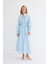 Daisy Vual Elbise Soft Mavi 3