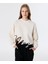 Slogan Nakışlı Crop Sweatshırt TW6250091027018 1
