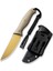 Stormridge Fixed Blade Knife Desert Tan G10 Handle Bıçak 2