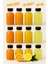 12 Adet Siyah Plastik Sızdırmaz Kapaklı Cam 50 ml Mini Shot Ginger Detox Şişe Kolonya Koku Süs Şişe 2