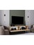 Melura Tv Ünitesi - Tv Sehpası 140 cm %100 Mdf Lake Ahşap Ayaklı 2