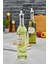 2li 750ML Ahşap Standlı Ayçiçek Yağı &zeytinyağı Şişesi Gri Tıpalı Cam Yağdanlık 3