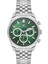FM11647AWT-A6 Quartz Çelik Gri Yeşil Kadran 43 mm Erkek Kol Saati 1