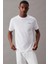 Erkek Ck Mikro Logo Interlock T-Shirt - Beyaz 1
