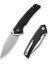 Tranquil Flipper & Thumb Stud Knife Black G10 Handle Çakı 2
