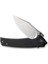 Tranquil Flipper & Thumb Stud Knife Black G10 Handle Çakı 4