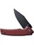 Tranquil Flipper & Thumb Stud Knife Burgundy G10 Handle Çakı 4