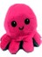 62054 Mood Değiştiren Peluş Ahtapot 20 cm. Koyu Pembe - Mavi 2