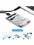 6642 2.5" USB 3.0 Harici SSD Harddisk Şeffaf Taşınabilir HDD Sata Kutusu USB 3.0 Ile 5 Gbps A Kadar Veri Aktarımı USB 2.0 Or 1.1destekli Tak-Çalıştır LED Işıklı 4tb (4000GB) Destekli 4