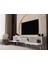 Melura Tv Ünitesi - Tv Sehpası 180 cm %100 Mdf Lake Ahşap Ayaklı 3