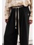 Bağcıklı Bohem Siyah Pantolon 1