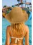 Ithal Camel Saçaklı Vip Örgü Bucket Hasır Şapka 2