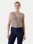 W5YH51WH5N2 Celestıne Fluıd Vest Kadın Bluz 1