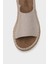 Bunny Tek Bantlı Kadın Espadril Terlik 8