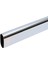 Metal Oval Krom Mobilya Dolap Askı Borusu(Krom)(Oval)(2 Adet Ayaklı Kapalı Flanş-1 Adet Boru) 2