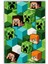 Oyun Halısı Dijital Baskılı Dokuma Kaymaz Tabanlı Yıkanabilir Antialerjik Alex Halısı Evcil Hayvan Dostu Çocuk ve Bebek Odası Halısı Minecraft Karakterleri Oyun Halısı 2