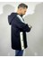 Şerit ve Düğme Detaylı Oversize Erkek Kapüşonlu Sweatshirt 2