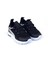 Unisex Bebe Siyah Beyaz Işıklı Bağcıksız Rahat Kalıp Sneaker Spor Ayakkabı 1