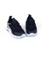 Unisex Bebe Siyah Beyaz Işıklı Bağcıksız Rahat Kalıp Sneaker Spor Ayakkabı 2