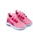 Kız Bebe Çocuk Fuşya Işıklı Bağcıksız Rahat Kalıp Sneaker Spor Ayakkabı 1