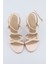 Kadın Bej Krem Abiye Ayakkabı Nikah, Düğün, Gelin Ayakkabısı Platform Topuklu Abiye Ayakkabı 12 cm 5
