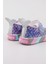 Unicorn Desenli Balık Figürlü Kız Çocuk Ayakkabı | Mor Renkli Babet | 26-30 Düz Topuk Özel Babet 6