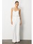 Moda Ilgi Kadın Krep Pantolon 0007 Ekru 2