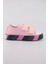 Yeni Sezon Renkli Tabanlı Pembe Kız Çocuk Spor Ayakkabı | Işıklı, Hafif, Ortopedik Kız Çocuk Sneaker 4
