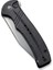 Cogent Flipper & Button Lock Knife Black Micarta Handle Çakı 5