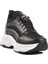 Siyah Kadın Sneaker 6064 Z 1
