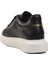 Siyah-Beyaz Hakiki Deri Erkek Sneaker Premium 02028 M 4