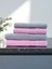 90X150 & 50X90 cm – Parıltı 4'lü Banyo Havlu Seti 1