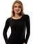 Kadın Siyah Termal Üst 1'li Paket 2706 1