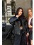 Suni Deri Oversize Bomber Ceket 2