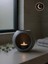 Siyah Modern Yuvarlak Tealight Mumluk – Sade ve Şık TASARIM*10X11X12 3