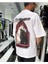 Manques Nakışlı At Figürlü Oversize Erkek T-Shirt 1