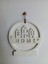 Home Yazılı Ev Duvar Dekoru, Beyaz Renk Yüksek Kaliteli Malzeme El Yapımı Dekoratif Yuvarlak Duvar Obje, Hediyelik Dekoratif Duvar Dekoru, Ev Dekoru, Duvar Dekoru (13,5 x12,5 cm) 3