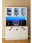 Y&A KIRAASYON ÜCRETSİZ KURULUM Kahve Köşesi - 140 cm Komple Mdf Mutfak Dolabı - Çok Amaçlı Dolap - LED Aydınlatmalı 3