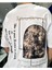 Erkek Sırtı Antik Kumaş Baskı Oversize T-Shirt 9