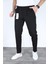Atk Giyim Erkek Siyah Jogger Pantolon | Düz Paça 1