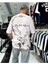 Boya Efektli Erkek Oversize T-Shirt 12