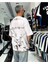 Boya Efektli Erkek Oversize T-Shirt 1